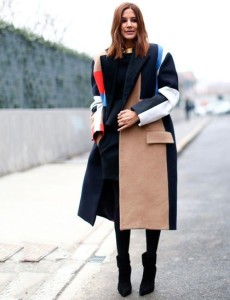 Christine Centenera Vogue Milan AW Fashion Week Celine coat